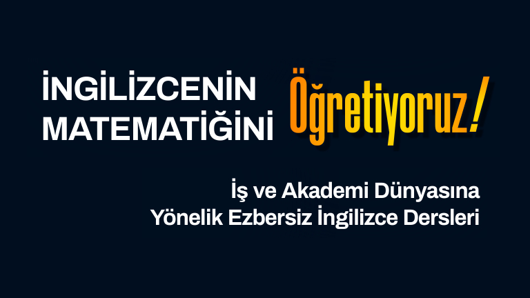 6 ayda İngilizce kursu İstanbul Avrupa Yakası